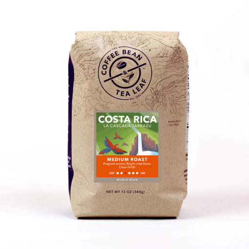 The Coffee Bean & Tea Leaf Costa Rica Medium Whole Bean Coffee 12 oz. Bag