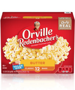 Orville Redenbacher’s Butter Popcorn, 3.29 Oz, 12 Ct