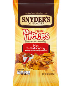 Snyder’s Pretzel Pieces, Hot Buffalo Wing, 12 Ounce Bag