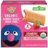 (3 Pack) Earth’s Best Organic Sunny Day Toddler Snack Bars with Cereal Crust, Made With Real Strawberries – 8 Count