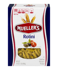 (4 Pack) Mueller’s Rotini Pasta, 16.0 OZ