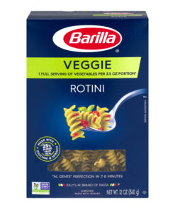 (4 pack) Barilla Pasta Rotini Veggie, 12.0 oz