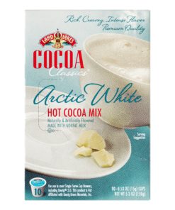 Land O’Lakes Cocoa Classics Hot Cocoa K Cups, Artic White Hot Cocoa Mix, 10 count