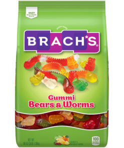 Brach’s Wild N’ Fruity Gummi Bears & Worms, 48 Oz.