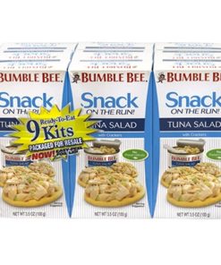 Bumble Bee Ready-to-Eat Tuna Salad Kits, 3.5 oz, 9 Pack