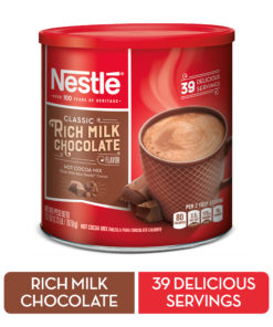 Nestle Rich Milk Chocolate Hot Cocoa Mix 27.7 oz. Canister