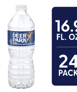 DEER PARK Brand 100% Natural Spring Water, 16.9-ounce plastic bottles (Pack of 24)