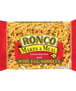 (4 Pack) American Italian Pasta Ronco Makes A Meal Egg Noodles, 12 oz