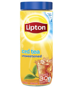 Lipton Unsweetened Black Iced Tea Mix, 30 qt