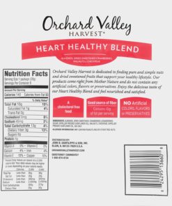 ORCHARD VALLEY HARVEST Heart Healthy Blend, 1 oz (Pack of 8), Non-GMO, No Artificial Ingredients
