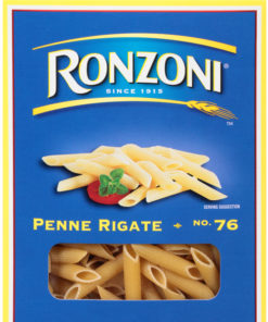 (4 pack) Ronzoni No. 76 Penne Rigate, 16-Ounce Box