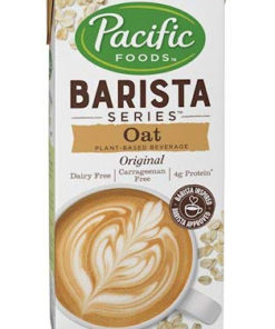 Pacific Natural Foods Oat Milk Barista Series-Non-Dairy Gluten Free- 32 oz ea- case of 4