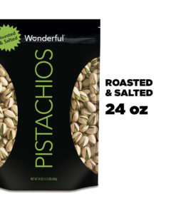 Wonderful Roasted & Salted Pistachios, 24 Oz
