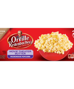 Orville Redenbacher’s Movie Theater Butter Microwave Popcorn, 24 Ct (3.29 Oz. Bags)