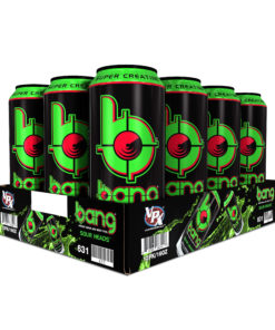Bang Sour Heads Energy Drink with Super Creatine, 16oz 12pk