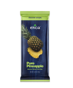 Dried Pineapple Fruit Bar – Dried Fruit Snacks – Healthy Snacks For Adults – Vegan Snacks – Gluten Free Snacks – Whole 30 Snacks – Gluten Free Bars – 12 Pack – EKOA
