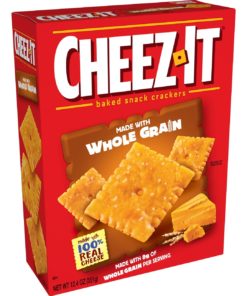 Cheez-It Baked Snack Cheese Crackers, Made with Whole Grain, 12.4 Oz