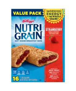 Kellogg’s Nutri-Grain Soft Baked Breakfast Bars Strawberry Value Pack 20.8 Oz