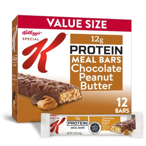 Kellogg’s Special K Protein Meal Bars Chocolate Peanut Butter 19 Oz 12 Ct
