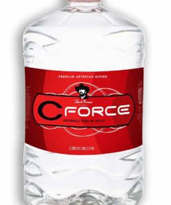 CForce Natural Artesian Bottled Water, Naturally High pH, 12 oz (Pack – 4)