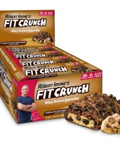 FITCRUNCH Protein Bars | World?s Only 6-Layer Baked Bar | Chocolate Chip Cookie Dough