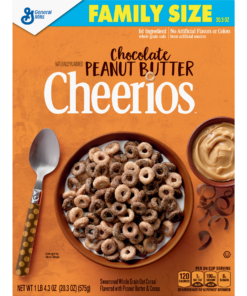 Chocolate Peanut Butter Cheerios, Cereal, 20.3 oz