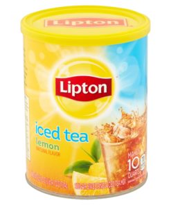 Lipton Black Iced Tea Mix Lemon 10 qt (2 Pack)