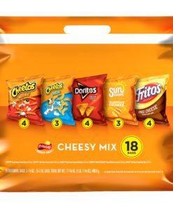Frito-Lay Cheesy Mix Variety Pack, 18 Count
