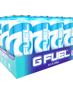 (12 Cans) G Fuel Blue Ice, Sugar Free Energy Drink, 16 fl oz