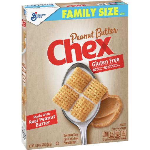 Peanut Butter Chex Cereal, Gluten Free, 20 oz