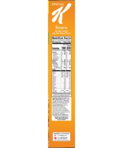 Kellogg’s Special K Breakfast Cereal, Banana, Family Size, 18.5 Oz