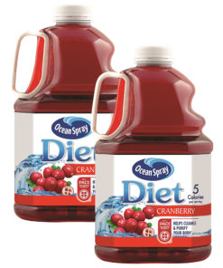 (2 Pack) Ocean Spray Diet Juice, Cranberry, 101.4 Fl Oz, 1 Count