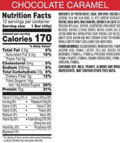 Kellogg’s Special K Protein Meal Bars Chocolate Caramel 19 Oz 12 Ct