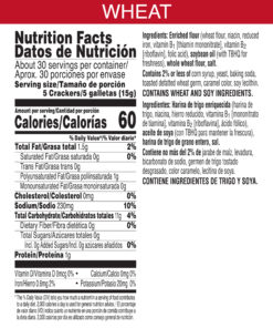 Keebler Zesta Saltine Crackers Wheat 16 Oz