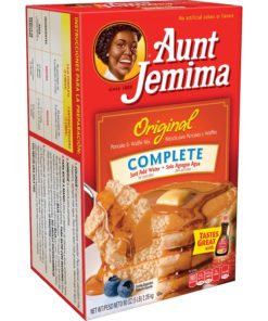 Aunt Jemima Original Complete Pancake & Waffle Mix, 80 oz Box