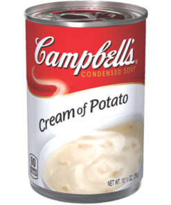 (4 pack) Campbell’s Condensed Cream of Potato Soup, 10.5 oz. Can