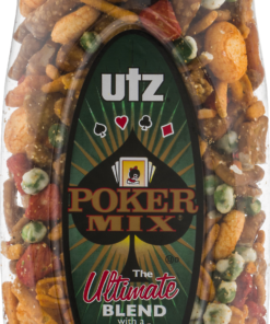 Utz Poker Mix, 23 oz Barrel