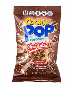 Candy Pop Flavored Popcorn, 1.75oz Bags (Chocolate Chip, Pack of 6)