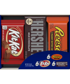 Hershey’s, Full Size Candy Bars Variety Pack, 18 Ct.