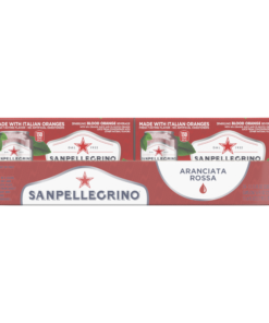 Sanpellegrino Blood Orange Italian Sparkling Drinks, 11.15 fl oz. Cans (24 Count)