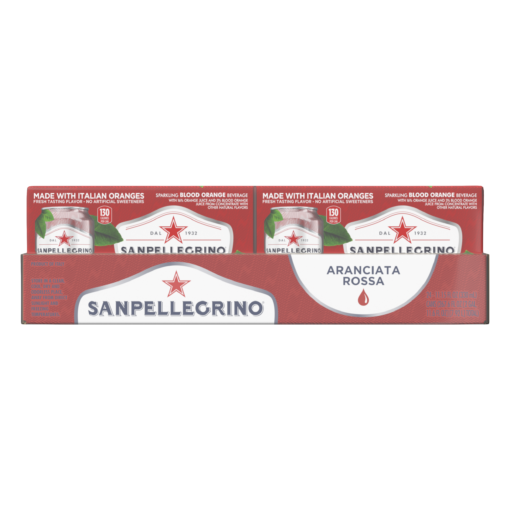 Sanpellegrino Blood Orange Italian Sparkling Drinks, 11.15 fl oz. Cans (24 Count)