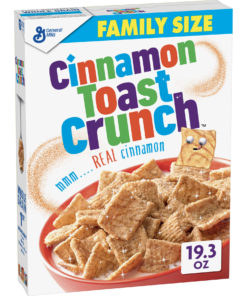 Cinnamon Toast Crunch, Cereal, with Whole Grain, 19.3 oz