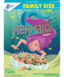 Mermaid Breakfast Cereal, Fruit Flavored, 20.7 Oz