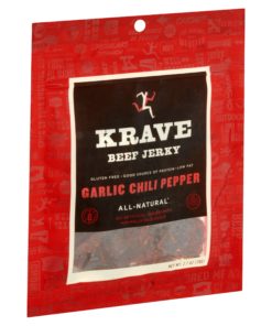 Krave Jerky Beef Grlc Chili Ppr,2.7 Oz (Pack Of 8)