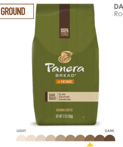 Panera Bread Dark Roast, 100% Arabica Coffee, Ground Coffee, Bagged 12 oz