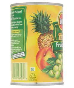 (6 Pack) Del Monte 100% Juice Fruit Cocktail, 15 oz