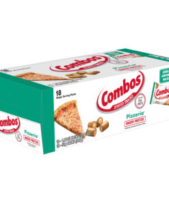COMBOS Pizzeria Pretzel Baked Snacks, 18 Ct (1.8 Oz. Bags)