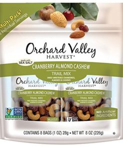 Orchard Valley Harvest Cranberry Almond Cashew Trail Mix 8-1 oz Bags