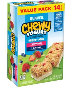 Quaker Chewy Yogurt Granola Bars, Variety Pack (14 Pack)