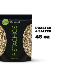 Wonderful Pistachios, Roasted & Salted, 48 Ounce Resealable Pouch